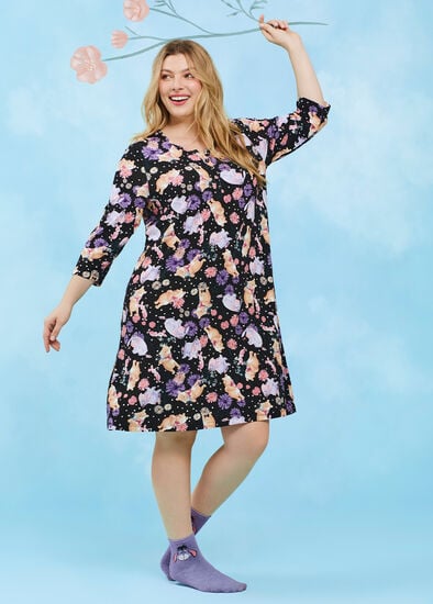 Plus Size Winnie The Pooh Spot Nightie