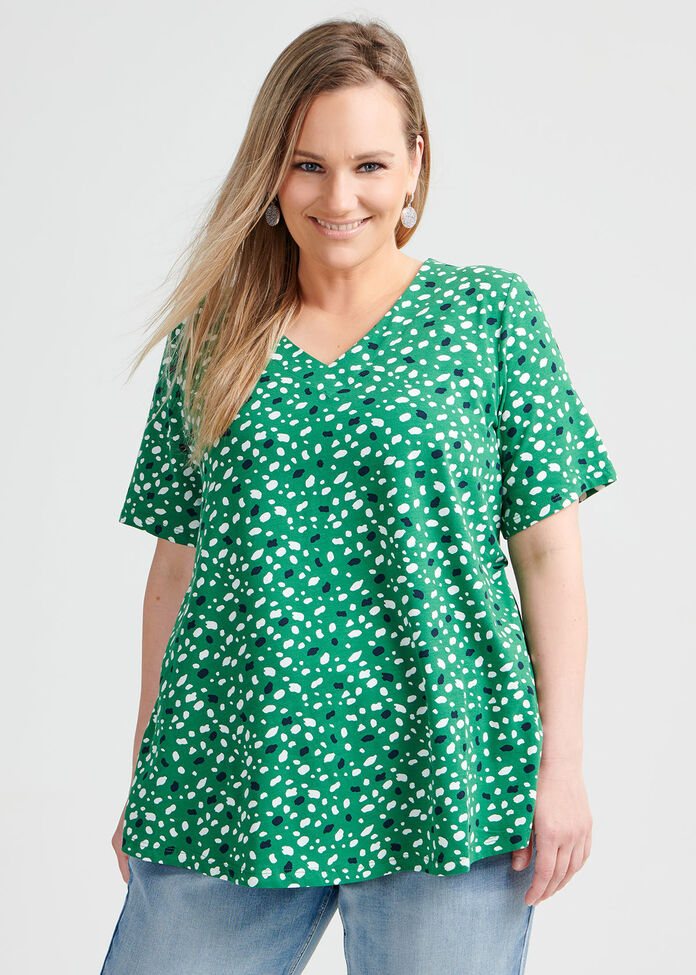 Terrazzo Cotton Top, , hi-res
