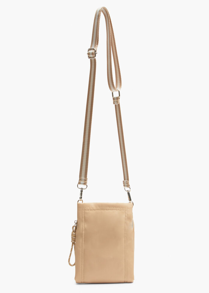 Crossbody Travel Bag, TAUPE, hi-res