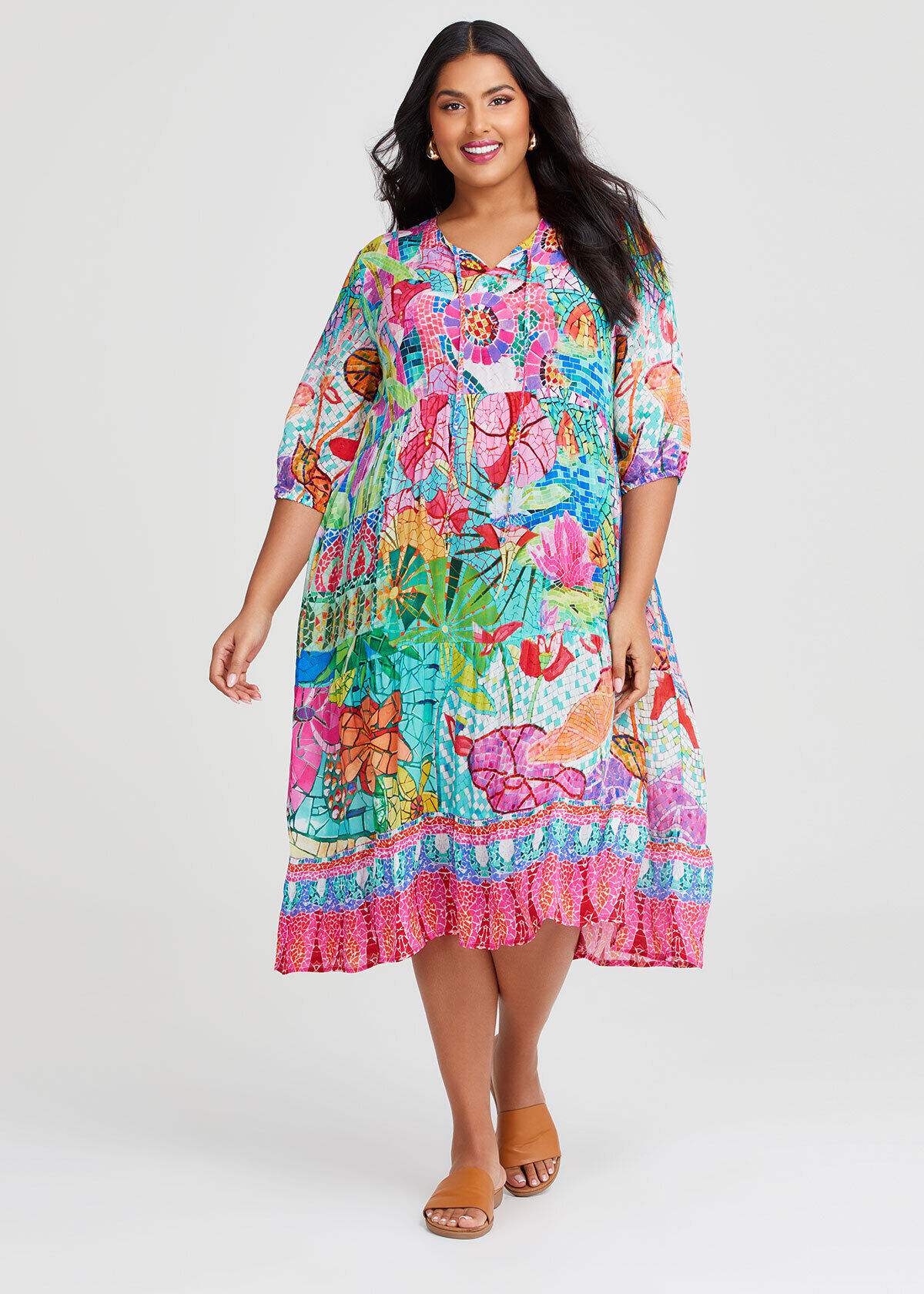 Plus Size Summer Dresses Lightweight Beach Sundresses Taking Shape UK
