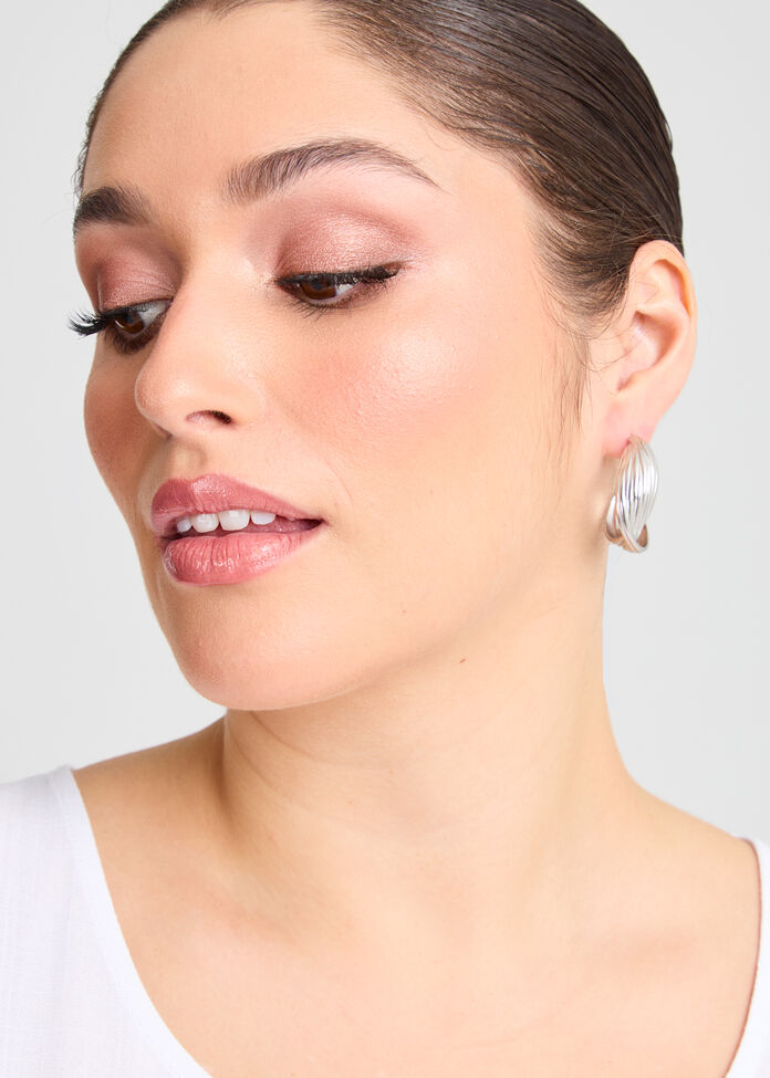 Premium Hoop Earrings, , hi-res