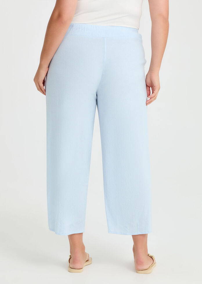 Lantern Stretch Linen Pant, , hi-res