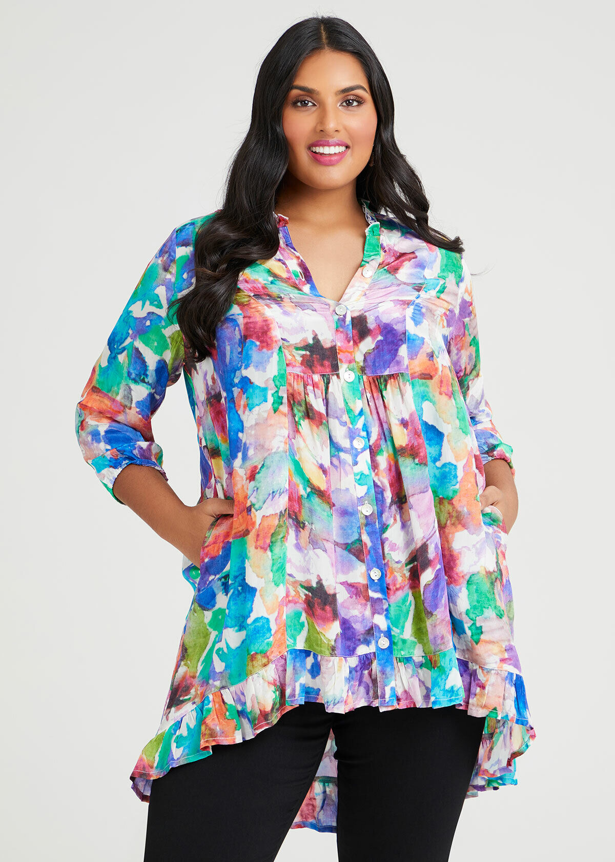 Plus Size Tunic Tops Australia | Taking 