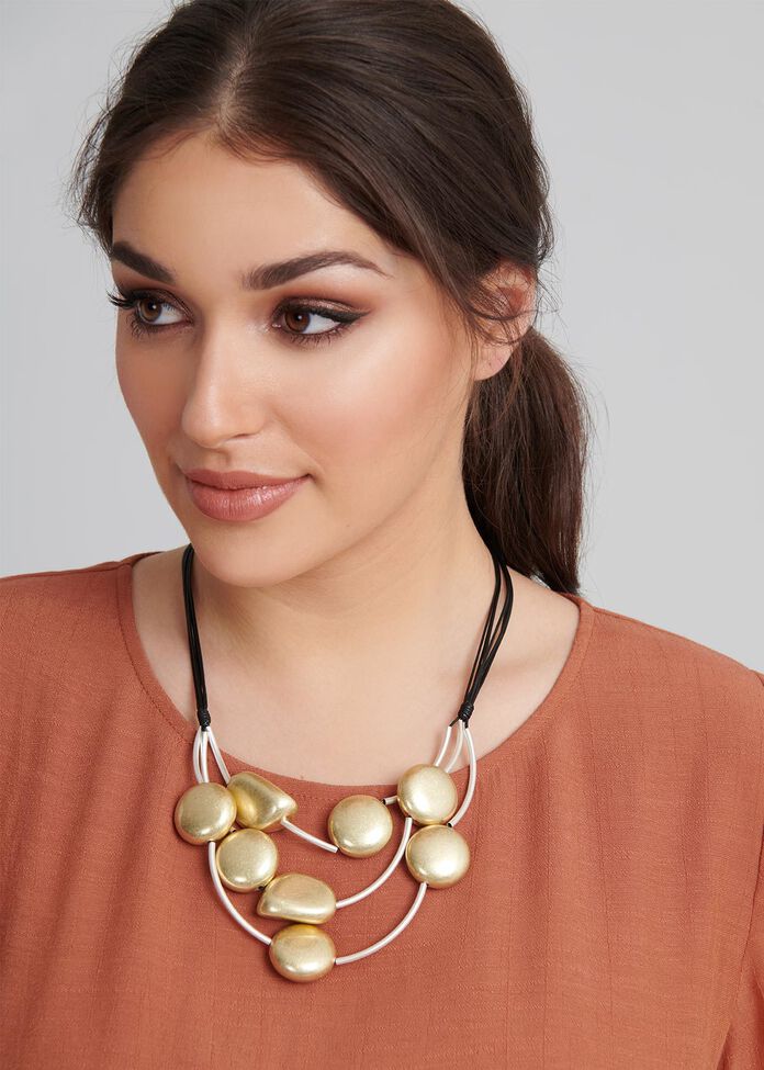 Metal Moxie Necklace, , hi-res
