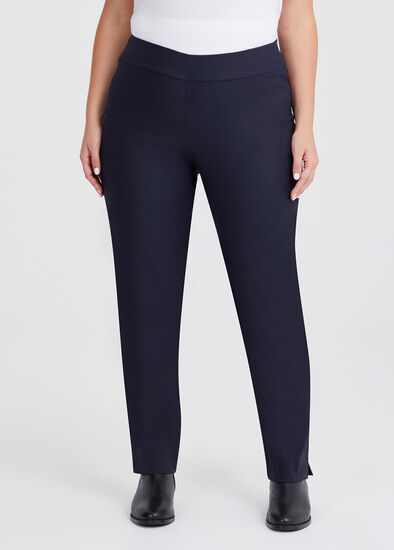 Plus Size Editorial Full Length Work Pant
