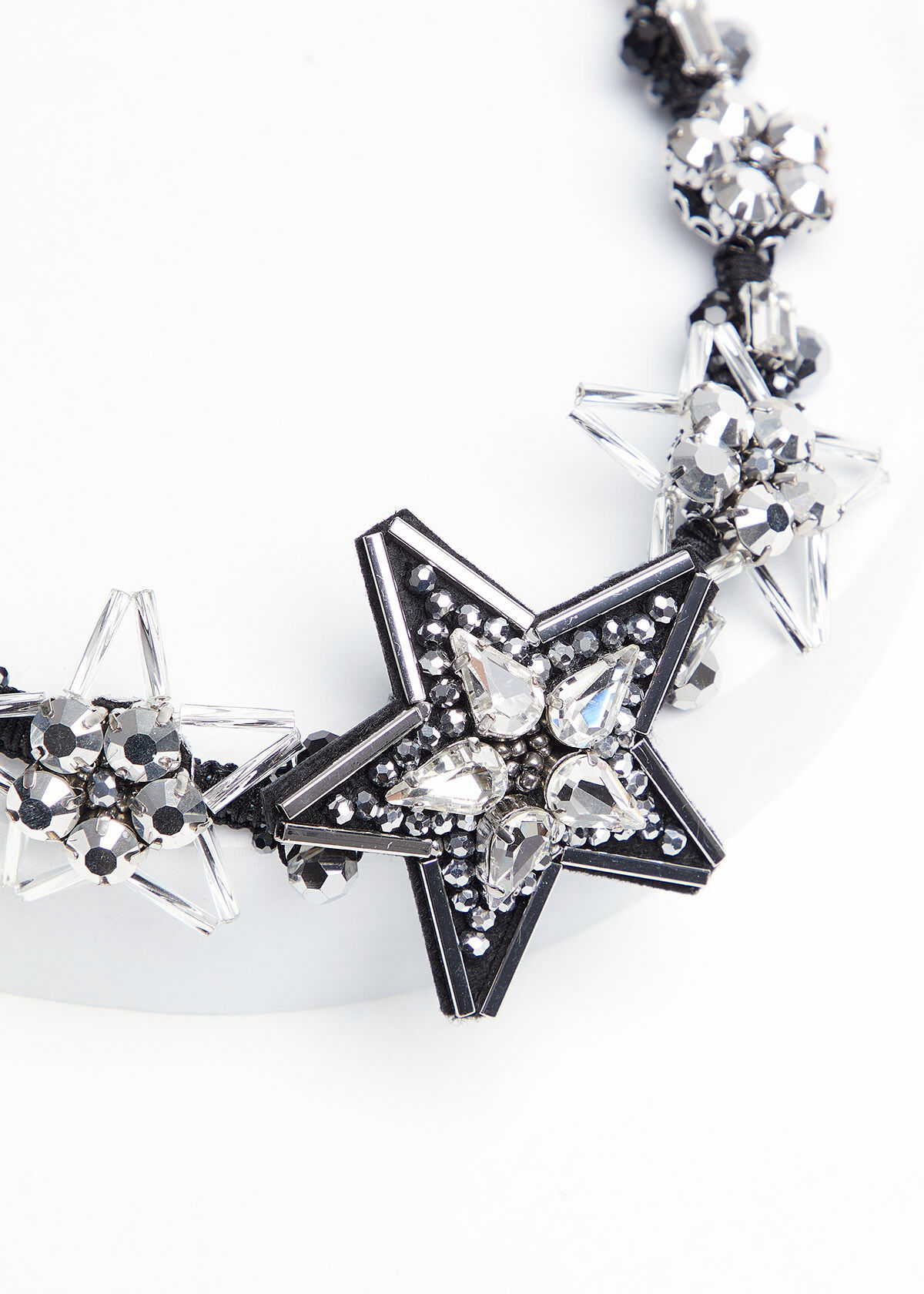 Glamour Crystal Star Necklace