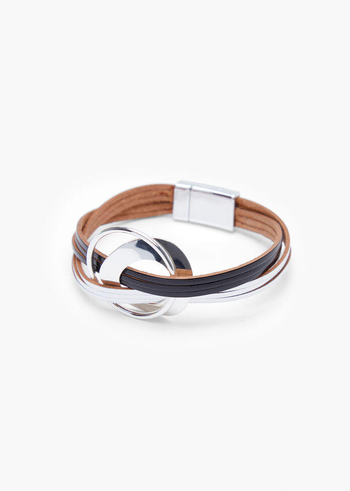 Thin Circle Magnetic Bracelet, , hi-res