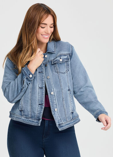 Plus Size The Everyday Denim Jacket