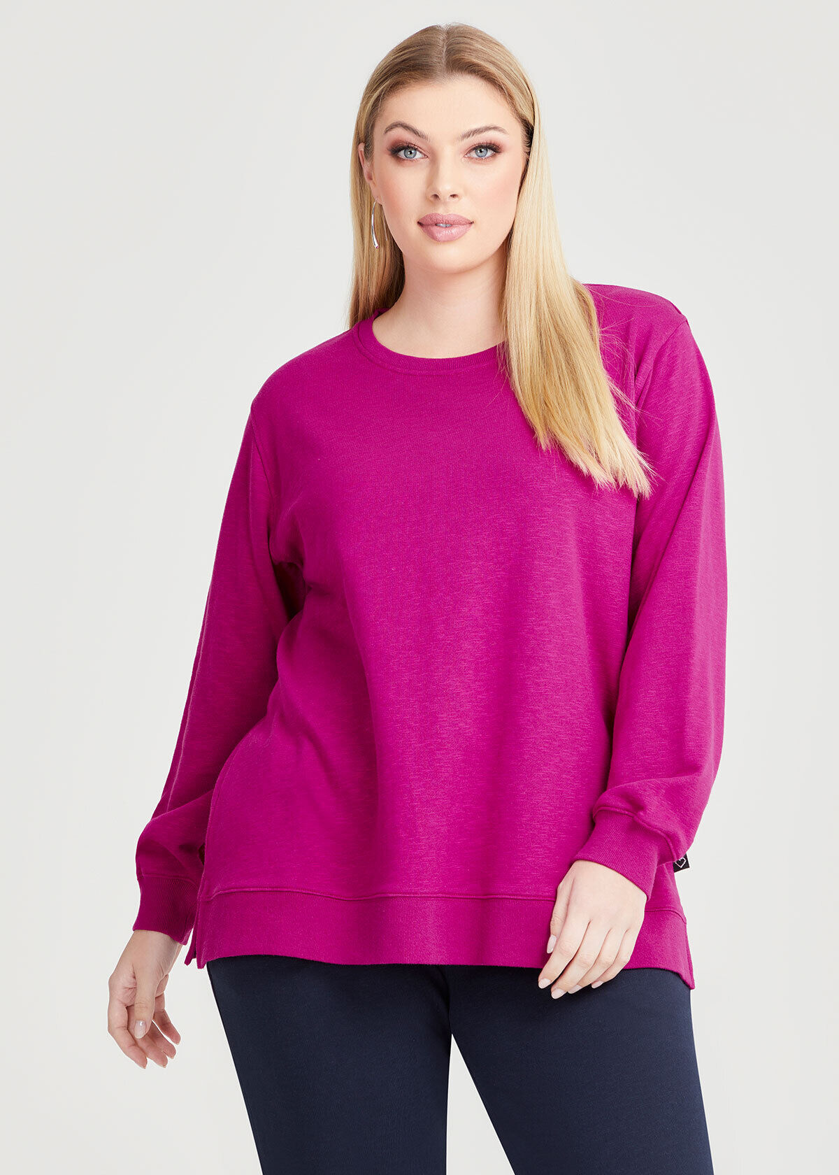 Boyfriend tunic sweatshirt hot sale