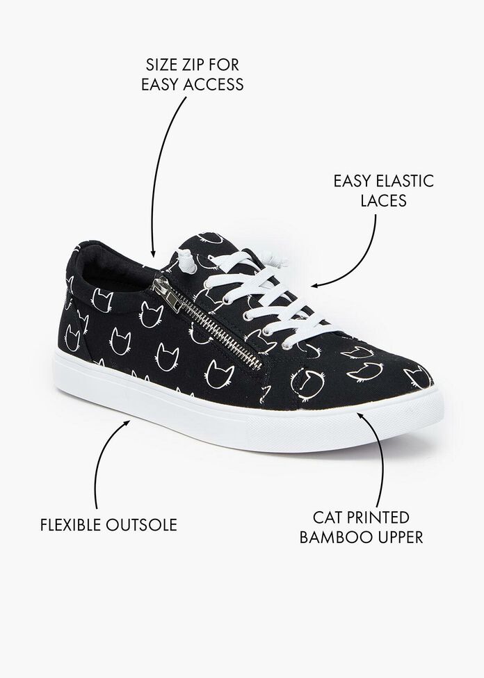 The Cat Bamboo Sneaker, , hi-res