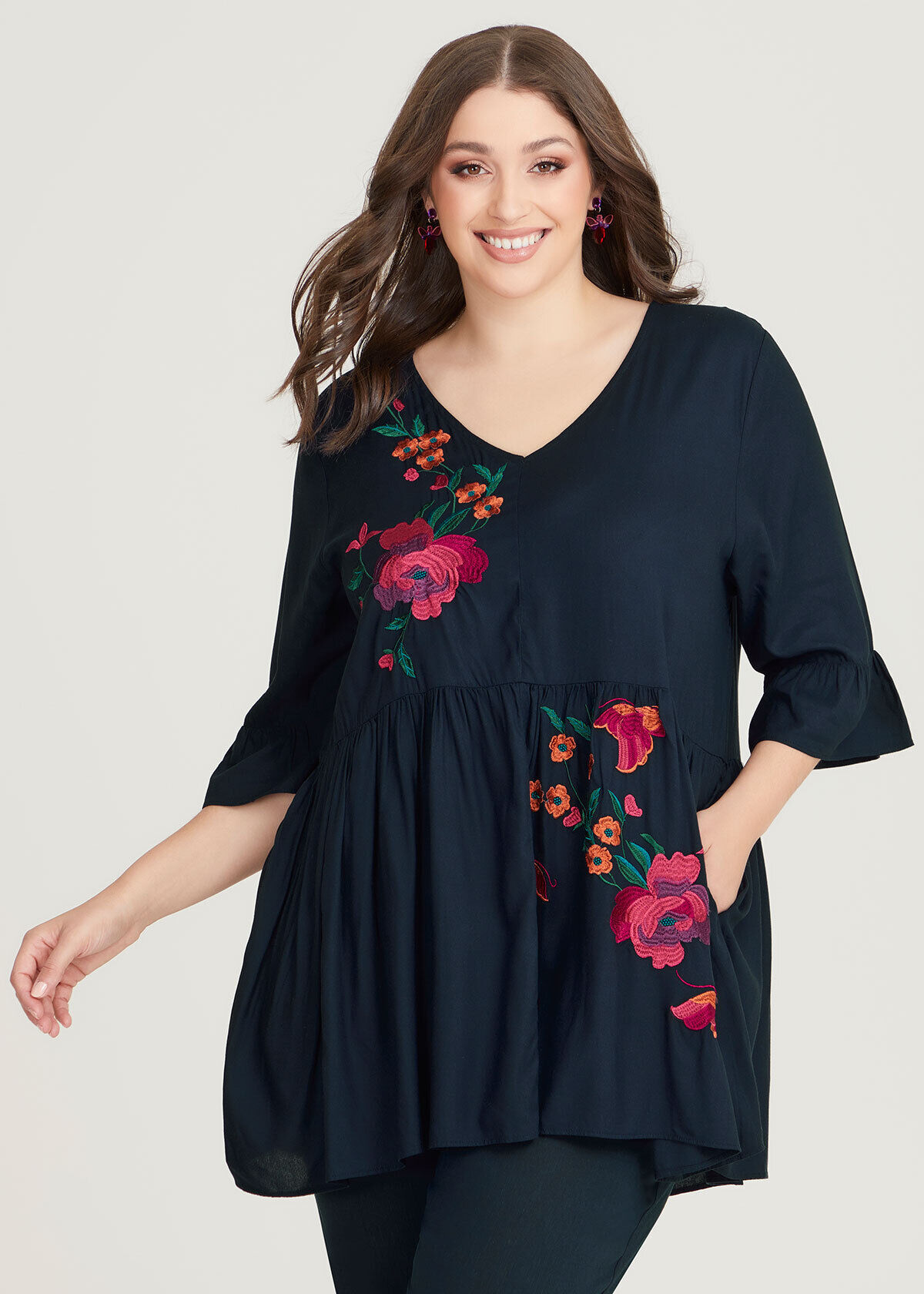 Plus Size Tunics Curve Long Tunic Tops UK Taking Shape UK