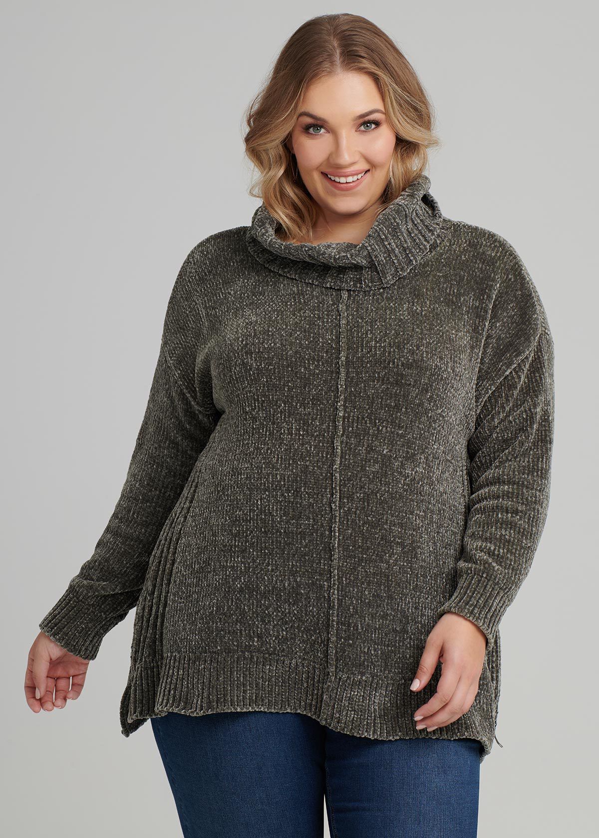 Plus size turtleneck jumper deals