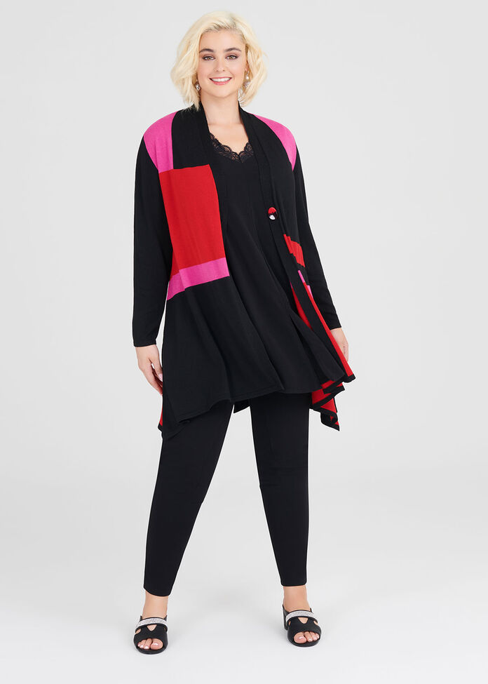 Mondrian Cardi, , hi-res