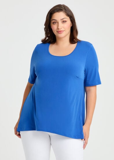 Plus Size Strive Scoop Neck Top