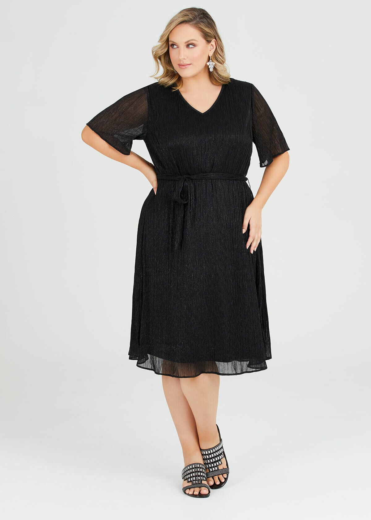 Shop Roulette Shimmer Party Dress in 
