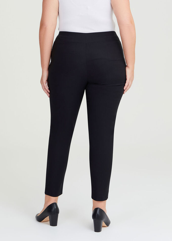Shop Plus Size Editorial Slim Pant in Black | Taking Shape AU
