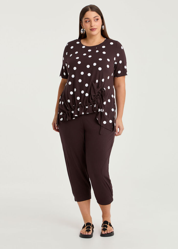 Natural Abstract Spot Top, , hi-res