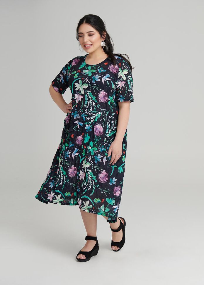 Petite Blossoms Dress, , hi-res
