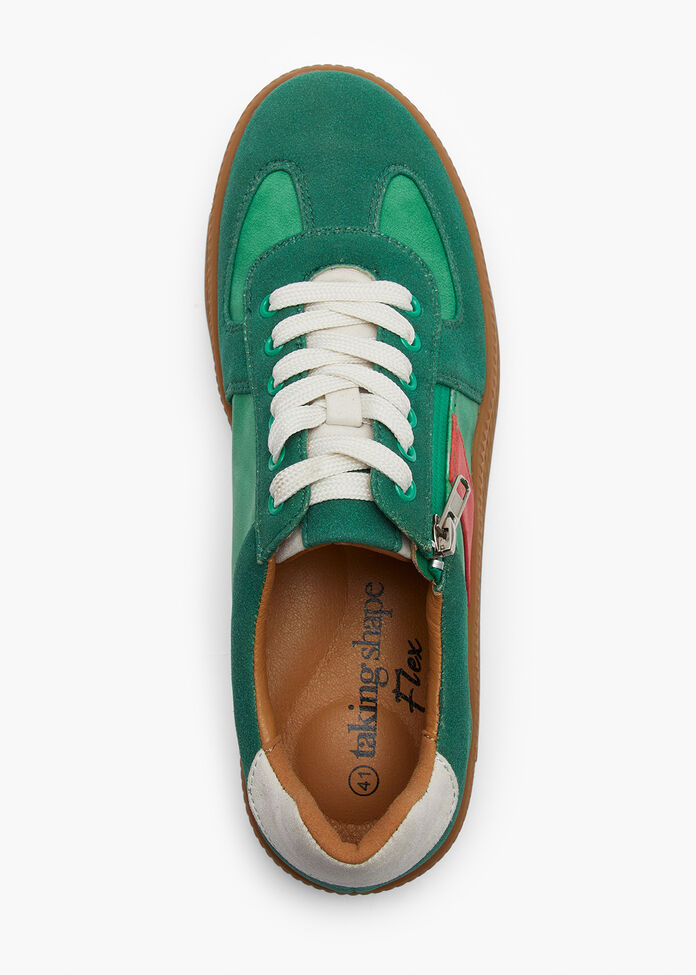 Aurora Zip Sneaker, , hi-res