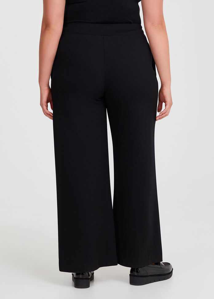 Ponte Harper Wide Leg Pant, , hi-res