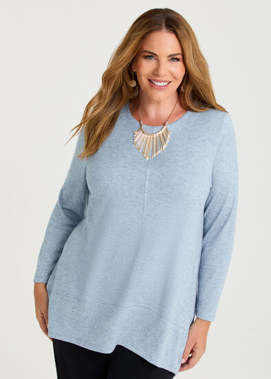 Plus Size Textured Tama Top