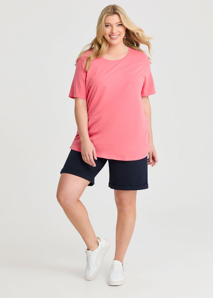 Cotton Hibiscus Short, , hi-res