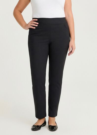 Plus Size Tall Editorial Pocket Full Length Pant