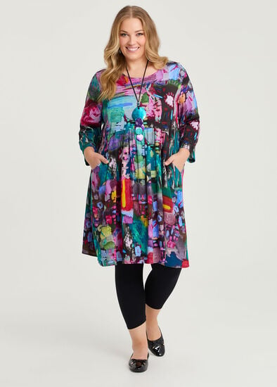 Plus Size Twilight Everyday Natural Dress