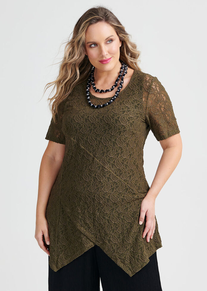 Lace Top, , hi-res