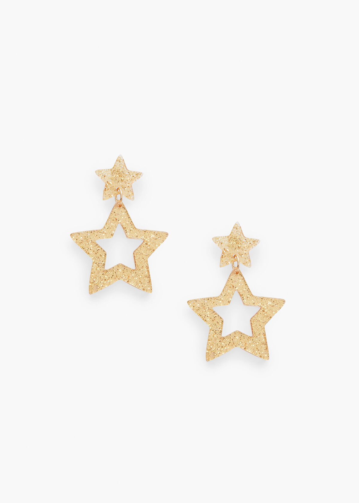 Christmas star hot sale earrings