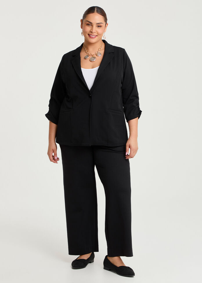 Relaxed Straight Leg Pant, , hi-res