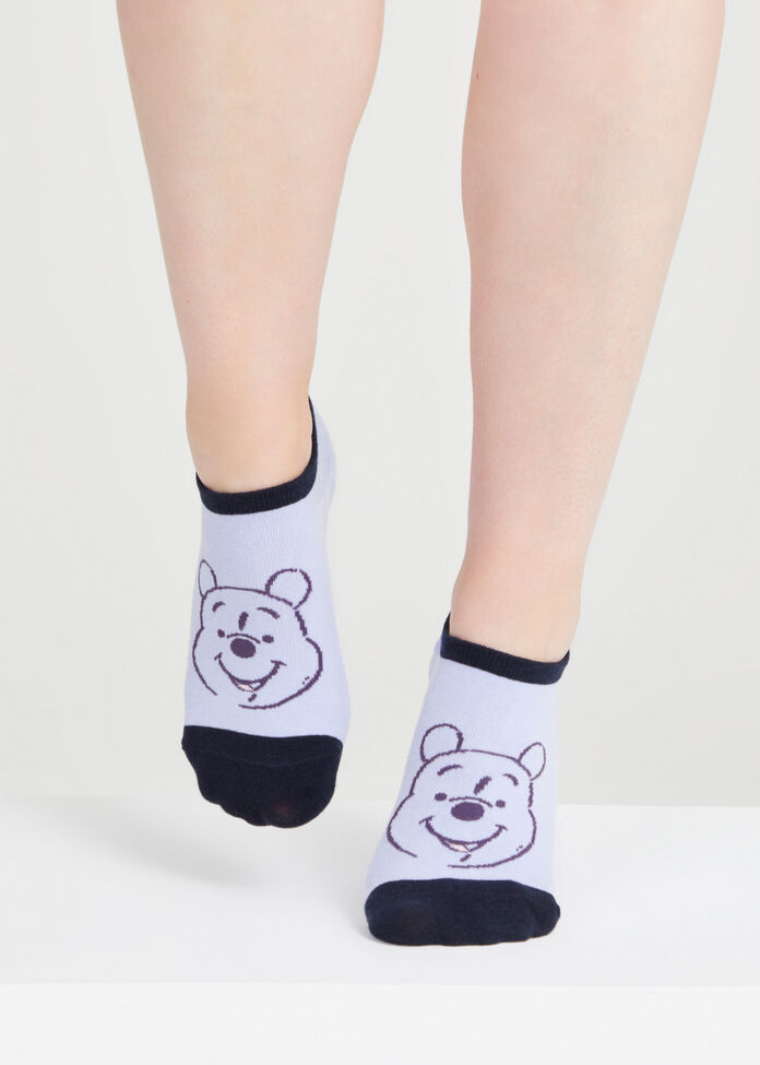 3 Pack Winnie The Pooh Socks, , hi-res