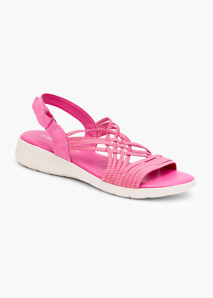 Elastic Flex Comfort Sandal, , hi-res