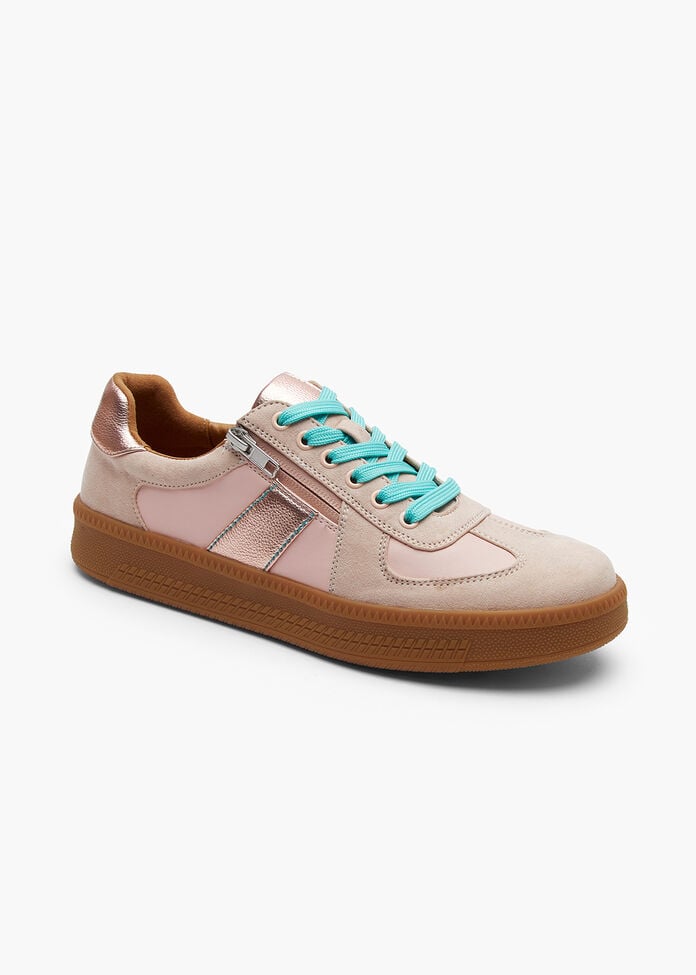 Aurora Zip Sneaker, , hi-res