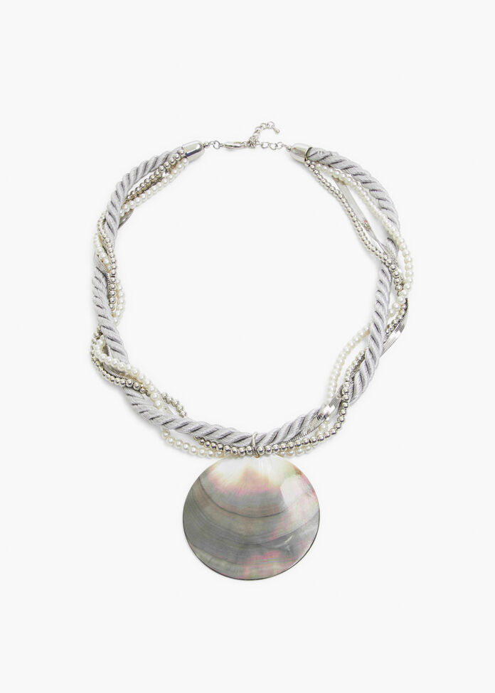 Natural Twisted Rope Necklace, , hi-res
