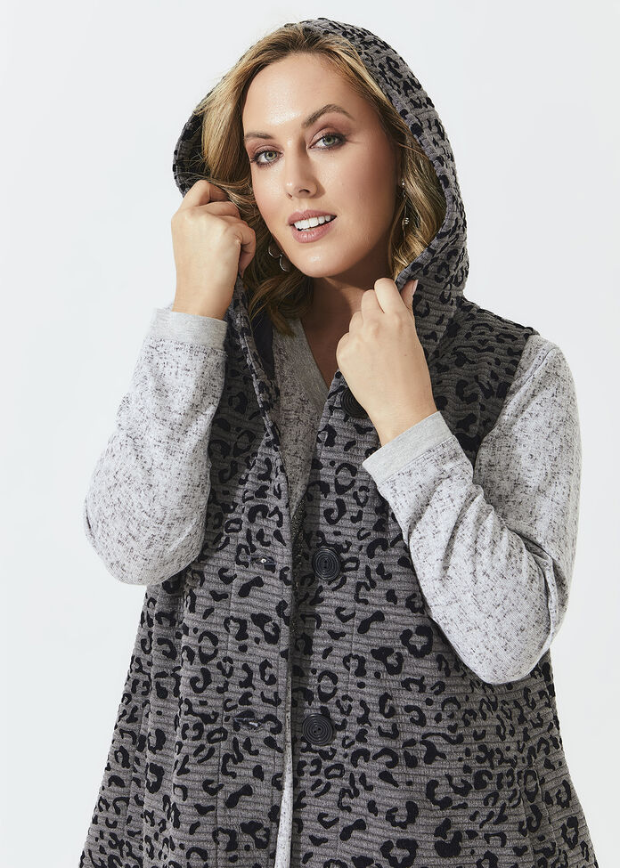 Jasper Rib Ponte Vest, , hi-res