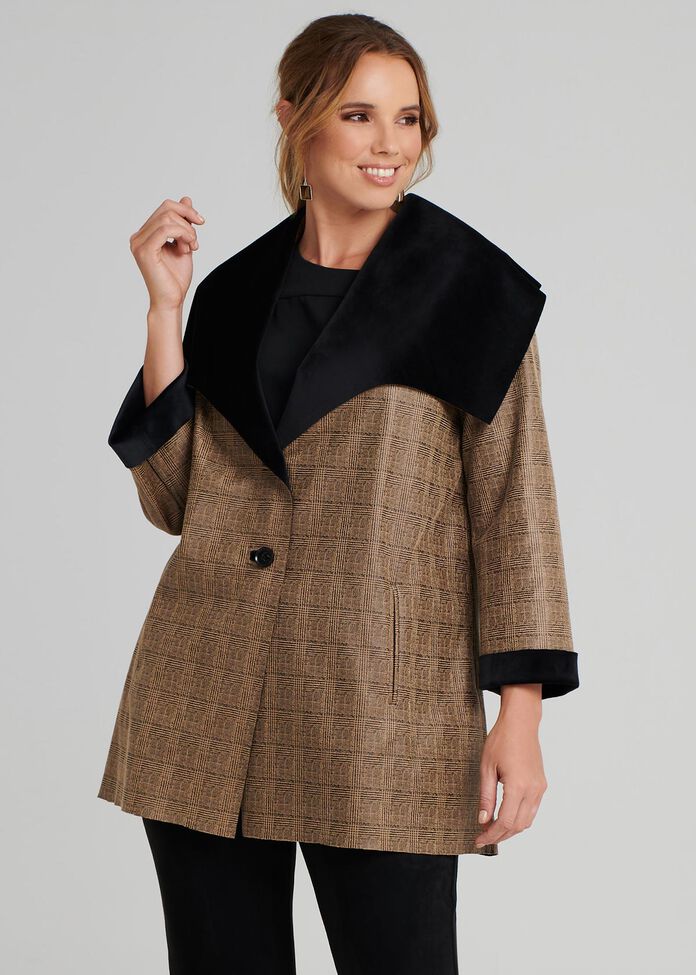 Double Faced Coat, , hi-res