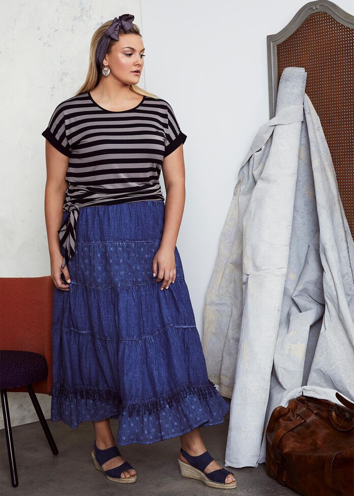 Astera Dobby Mix Skirt, , hi-res