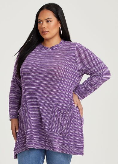 Plus Size Spacedye Tunic