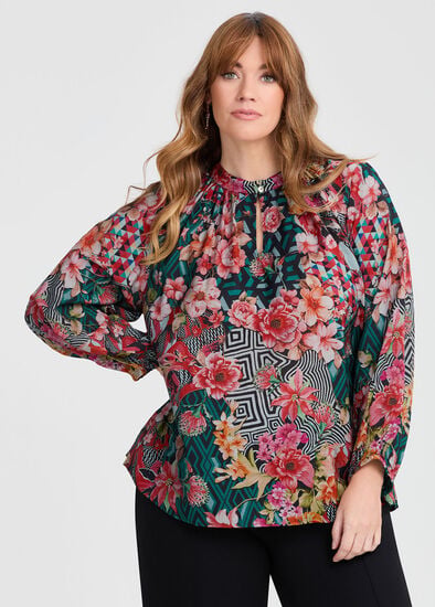 Plus Size Natural Halsey Top