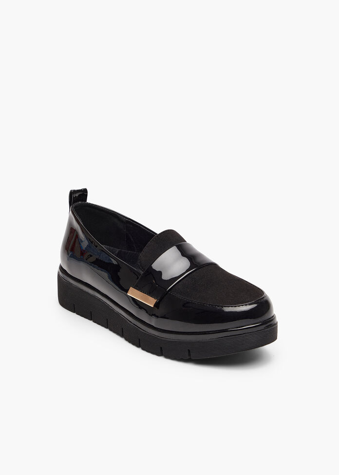 Trim Wedge Loafer, , hi-res