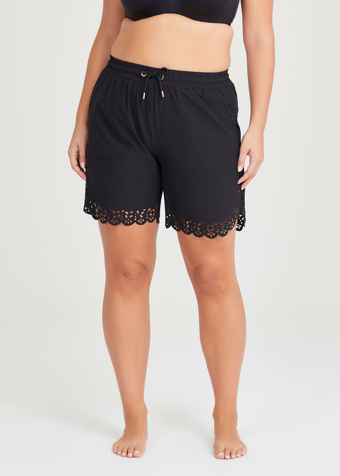 Stretch Laser Cut Boardshort, , hi-res