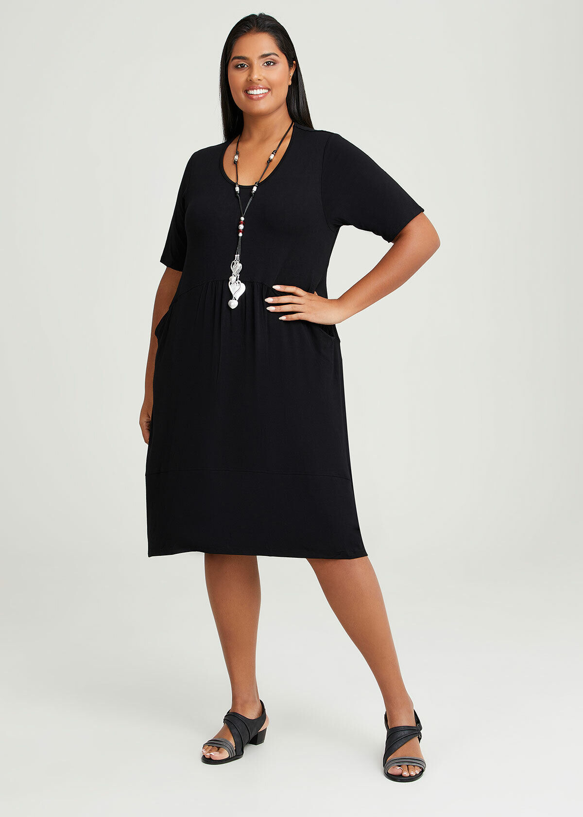Tulip Short Sleeve Bamboo Dress