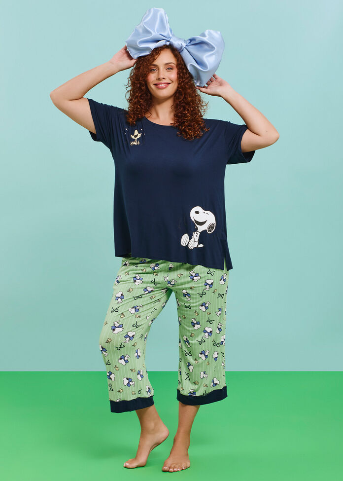 Peanuts Snoopy Bow Pyjama Pant, , hi-res