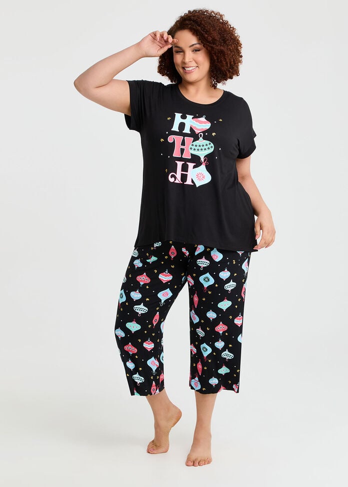 Bamboo Bauble Pyjama Top, , hi-res