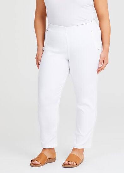 Plus Size Petite Take The Lead Taper Pant