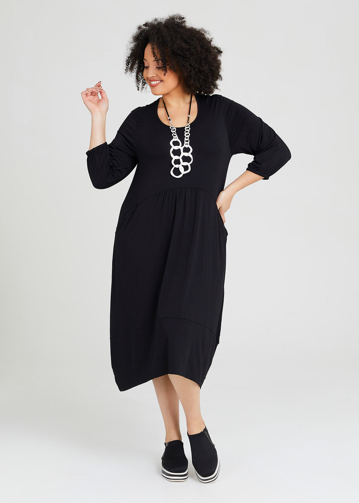 Plus Size Midi Dresses, Curve Sizes 12 