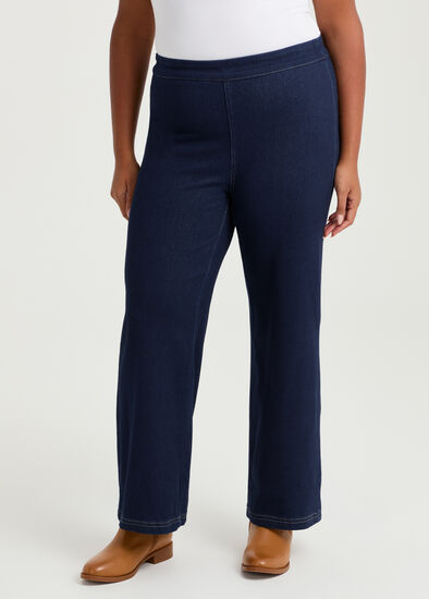 Plus Size The Travel Wide Leg Jean
