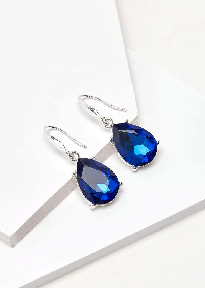 Jewel Tone Earrings, , hi-res