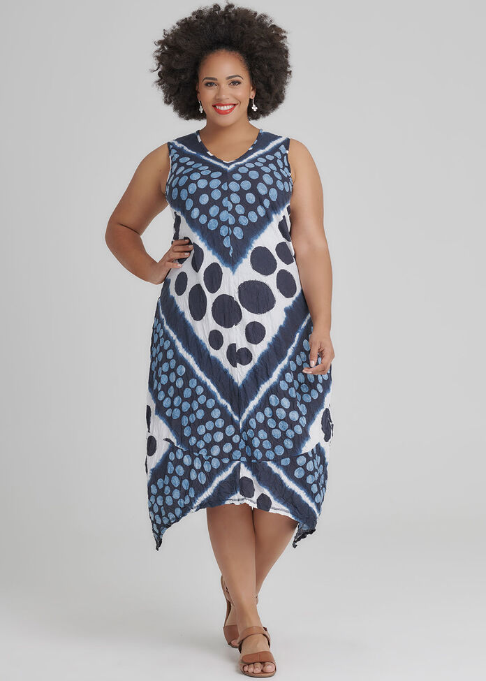 Soho Blues Dress, , hi-res